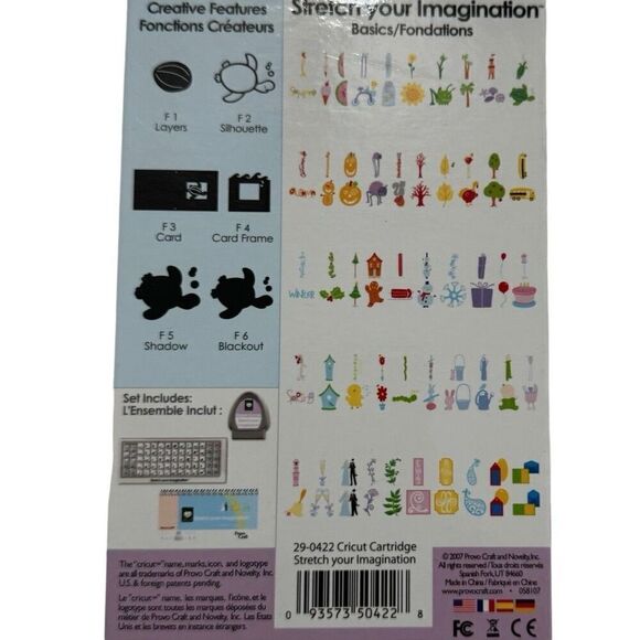 Cricket Shapes - Stretch Your Imagination- Complete - Provo Craft 29-0422 - Picture 3 of 6